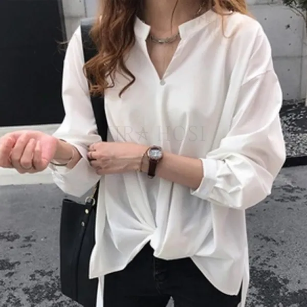 Kirahosi 유니크 2019 여성 예쁜 쉬폰 블라우스 상의 Bgnapta