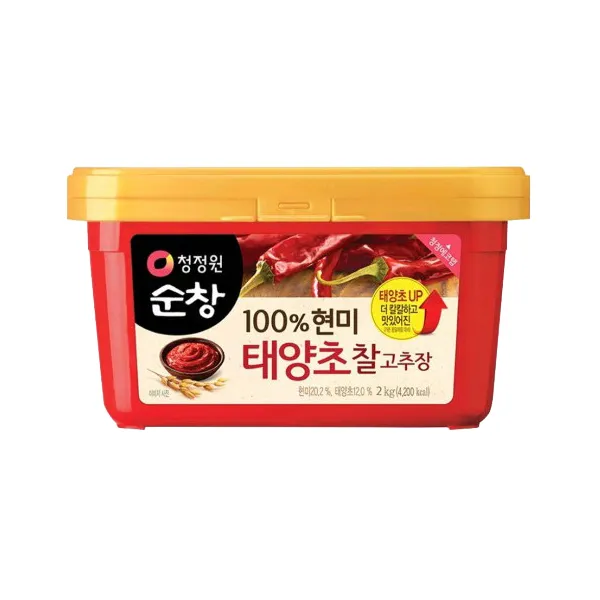청정원순창 100% 현미 태양초 찰고추장, 2kg, 1개