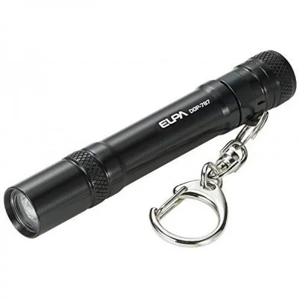 ELPA 엘 파 LED 키 라이트 컴팩트하고 휴대가 편리 빗속에서도 사용할 방우 사용 DOP-787 (BK)