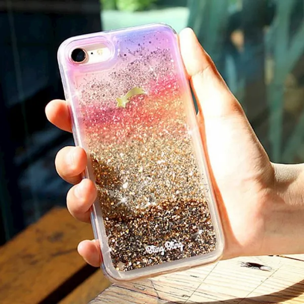 애정템 도금 크롬반짝반짝 글리터 핸드폰케이스 휴대 업체b24k 액세서리 갤럭시s10+ 핑크하늘 1개