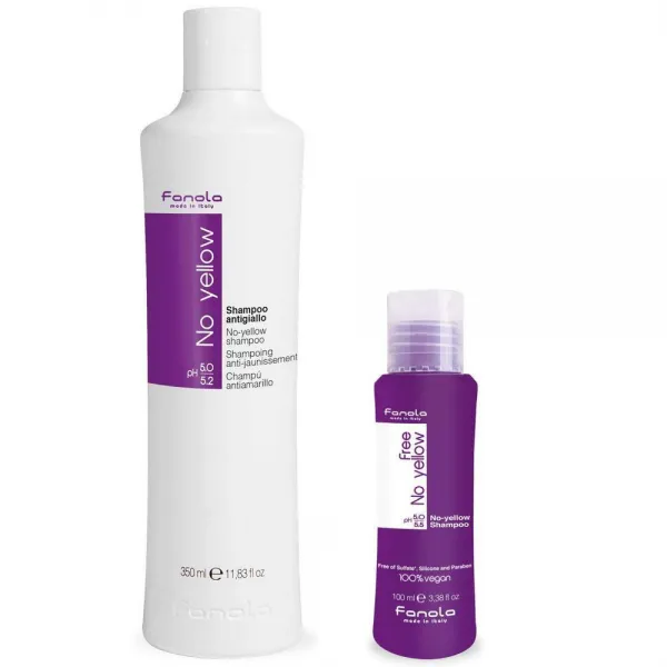 파놀라 노옐로우 보색샴푸 350ml와 비건샴푸 100ml, 1p