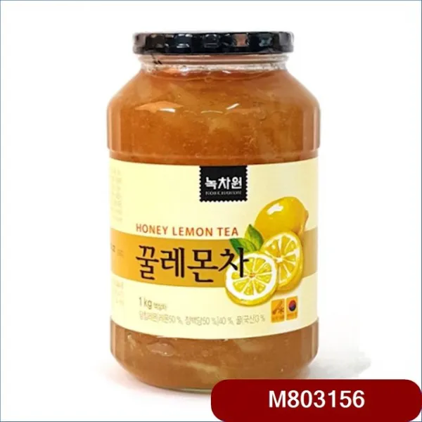 녹차원 꿀레몬차 1KG 차반장 로네펠트 국산차 음료 홍차티백 레몬차 유자차 작두콩 wyip, 1개