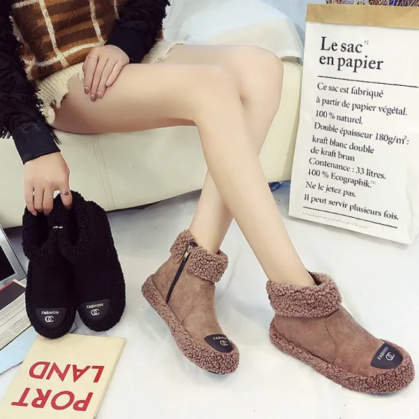 칠나무 여성 겨울 스노우 어그 부츠 털부츠 방한화 1