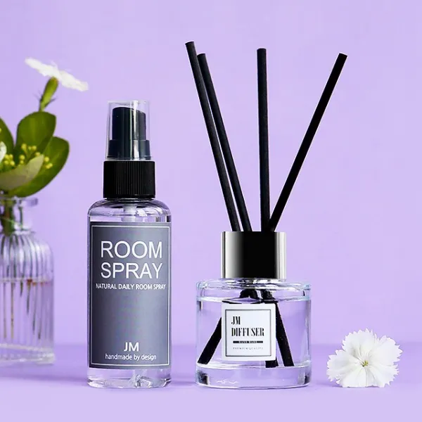 정민이네샵 선물포장무료 유해성분 불검출 Kc인증 완료 안전한 룸탈취스프레이 블랙캡 80ml+디퓨져세트 휴대용탈취제 웨딩답례품 결혼답례품 단체선물 고급답례품 소규모답례품 돌답례품 화장실거실탈취제 1세트 블랙캡 80ml+스틱디퓨져50ml 2조 피톤치드향 