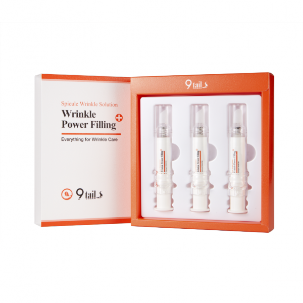 9tails 링클파워필링 주사기형 3개입, 18g, 1개