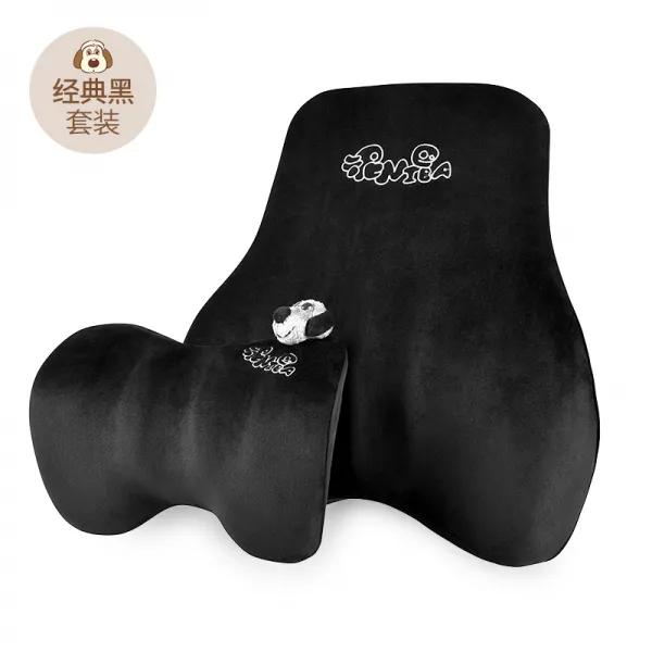 쏘앤쏘 자동차시트세트 헤드 차량용 의자 목 지지 아우디ag 여학생 큐트 오동유 블랙 88% 자동차 동호인