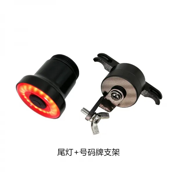 Jun.18 90번 xlite100 도로 후미등 산악자전거 스마트센서 브레이크등 usb 충전 자가용자전거를 타고 다니며 경고하다.Z, 안장 미등 + 번호판 받침대