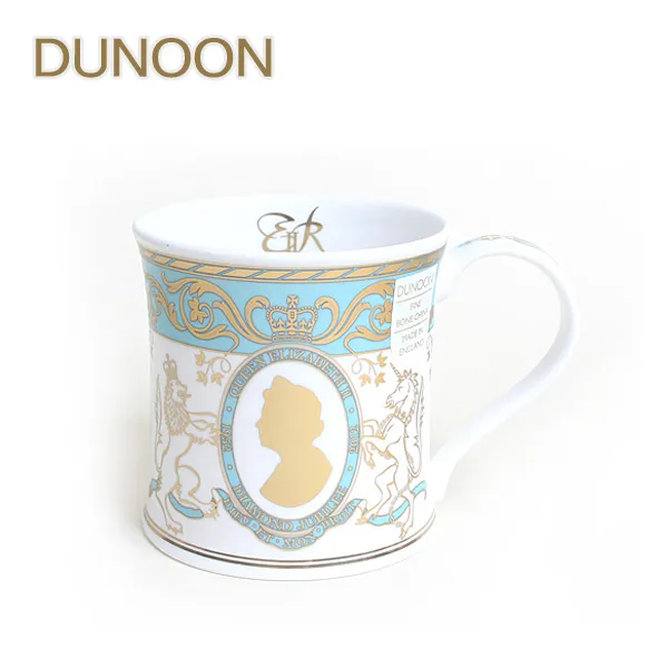 두눈 웨식스 Diamond Jubilee([영국 엘리자베스여왕 즉위 60주년 기념머그]), skyblue
