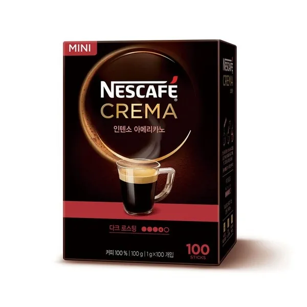 네스카페 크레마 인텐소 아메리카노 미니 1g*100t/네슬레 