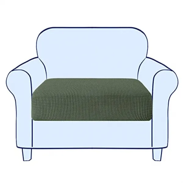 스트레칭 매트 커버 소파 패드 Splacover RV 좌석 좌석 Loveseat 소파 매트 보호 부품 스판덱스 탄성 가구 보호석 시트 (작고 (Small Olive Drab)