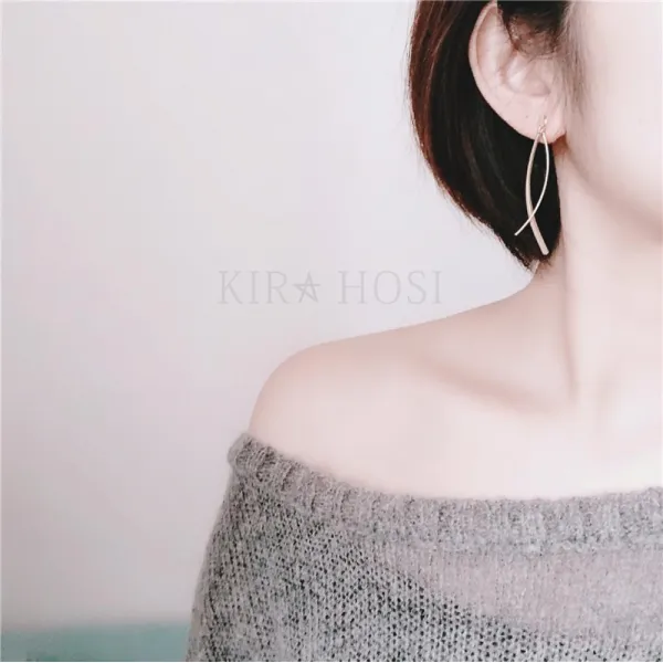 kirahosi 가을 겨울 여성 데일리 귀걸이 오피스룩 여자 패션귀걸이 479 CM11 T1v1nd0