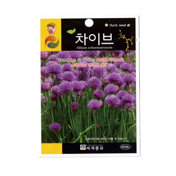 모칸도 (무배)세계 차이브 꽃씨(400립)