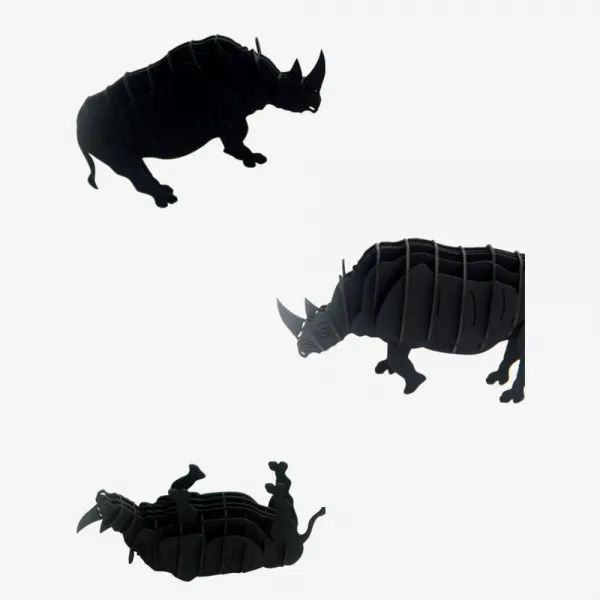 Rev 조립퍼즐 코뿔소/ 장난감퍼즐 집들이선물 수집품 3d/입체퍼즐 상세페이지참조