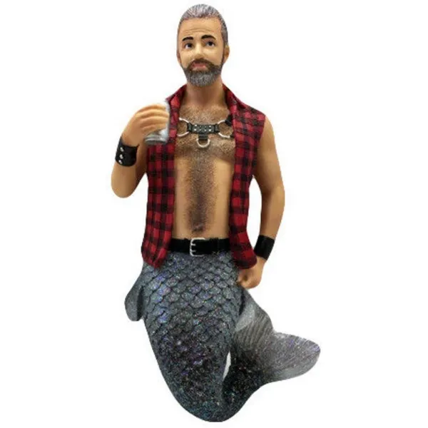 NMT 12 월 다이아몬드 각하 가죽 Merman 플란넬 크리스마스 장식 5555043 여러 가지 빛깔의 하나의 크기를 입고 - P066301LYQF9K44, 기본