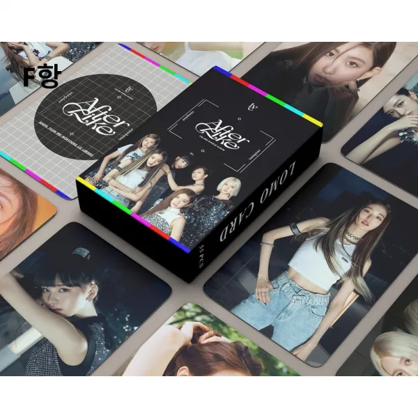 ive 앨범 love dive 리틀 카드 원영 안유진 리즈 리틀 카드 로모 카드 사진 카드, F(LOMO)
