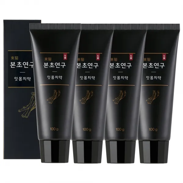 아모레퍼시픽 동의 본초연구 잇몸 치약, 100g, 4개입