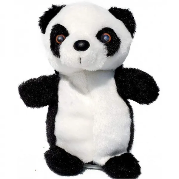 SINYUM Talking Panda - 귀여운 목소리로 말하는 것을 반복하다 - 전자 애완동물 Talking Plush Buddy Panda., 단일옵션