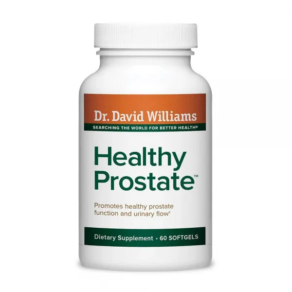 [미국 직구] Dr. David Williams의 건강한 전립선 영양제 60 정, 60정