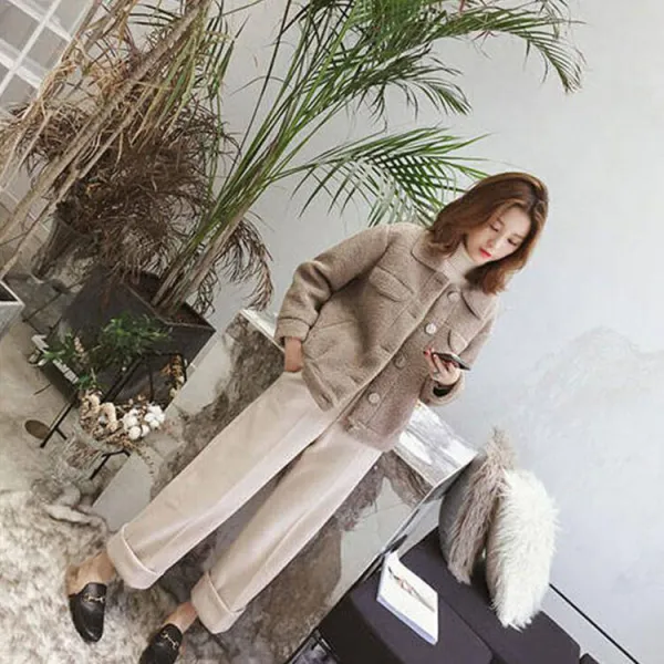 엘림몰 여성 양털 후리스 재킷