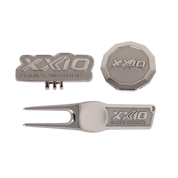 골프스파이크 XXIOXX10골프 부속품 20타입 모자집게 MARK골프티 세트포장 퇴장 필수품, T02-은색