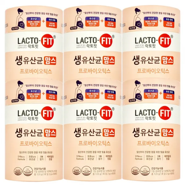[정품] 식약처 인증 종근당 락토핏 생유산균 맘스 수유부 임산부 임신부 모유 초유 여성 랏토핏 라토핏 라토피 락토피 팍토핏 유상균 장 건강 프로 프리바이오 틱스 스틱 신바이오틱스, 360포 (6개월)