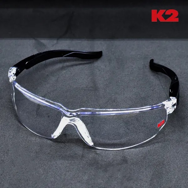 K2 보안경 KP-105A 눈보호 UV차단 투명렌즈 일체형, 단품