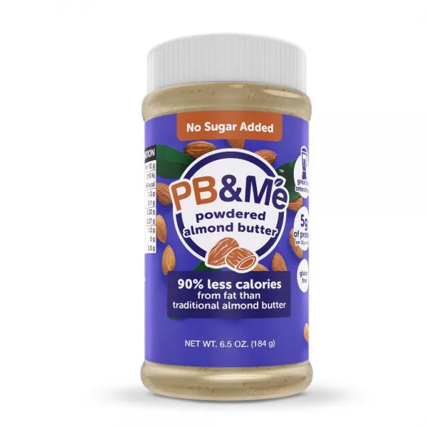 PB 무설탕 채식 프로틴 아몬드버터 분말 가루 184g, 1p