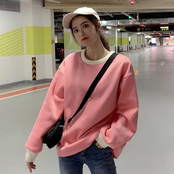 벨라루티 심플룩 데일리룩 맨투맨티셔츠