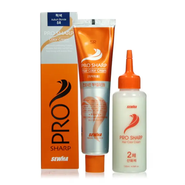 세화 프로샤프 헤어컬러 크림 1 2제 각 120ml, 6G 암갈색, 1개