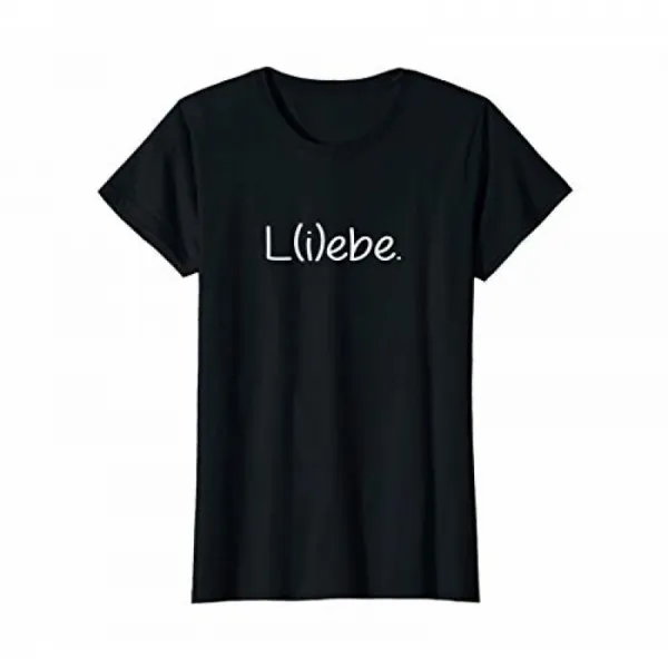 낙천주의 자들에게 러브 라이브 티셔츠라고 말하는 숙녀 L (i) ebe