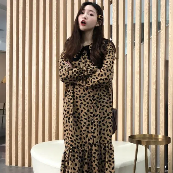  당일발송특가 가바바 여성 빅사이즈 원피스 여성스러우면 편하게 입기좋은 셔링 데일리 롱원피스 G26504