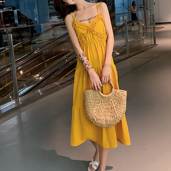 kirahosi 비치 여행 여자 선호 바캉스 원피스 슬림 여름 101호+덧신증정 BLvna342