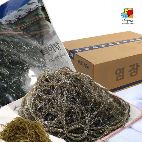 염장꼬시래기 4kg 염장꼬시래기 청각 미역 다시마 톳 해조류 해초 완도 남해안 해초샐러드, 본상품 선택