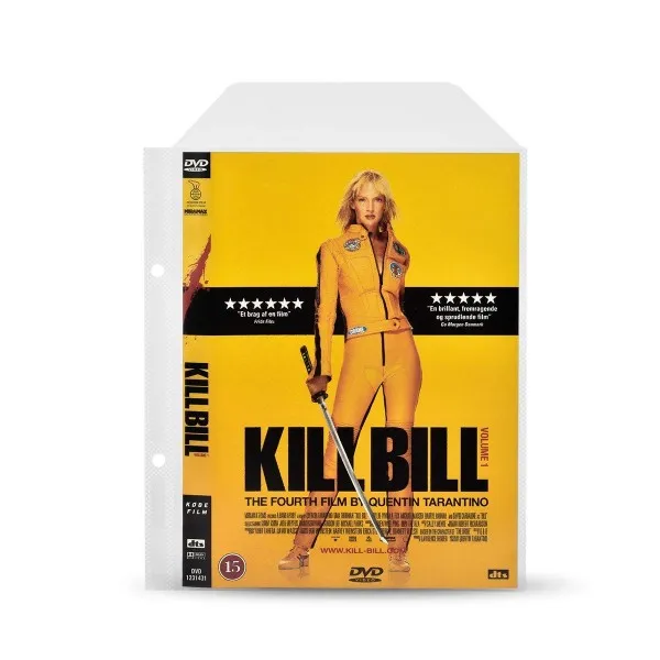Tarifold DVD Protective Sleeve for DVD Storage with Binder Holes Closing Flap