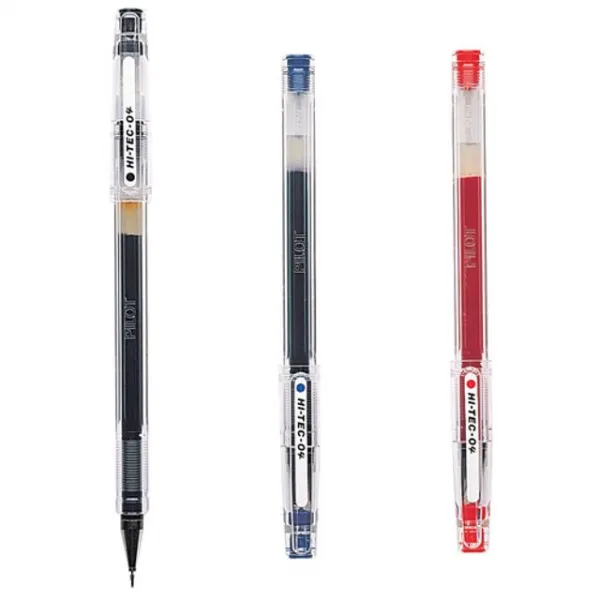 사무용품 사무실 문구 필기구 하이텍C 적색 0.4 PILOT x 22개 + WorkA55, Stationery- 본상품선택