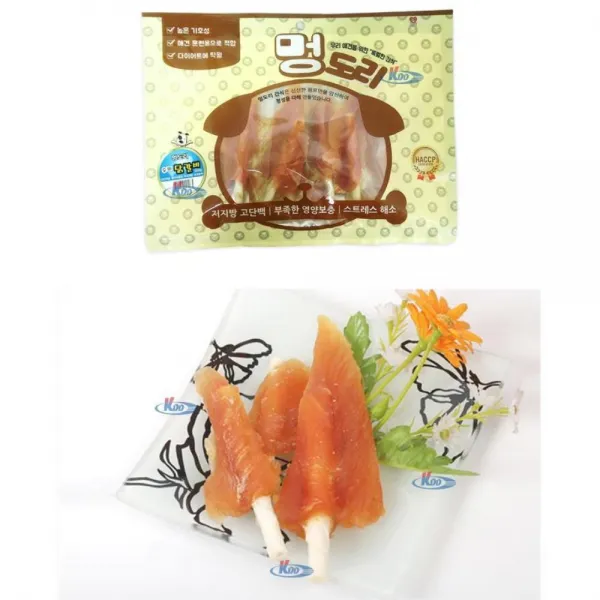 랄랄라펫 단백질영양보충 강아지껌 닭갈비껌 스틱껌 기능석간식, 1개
