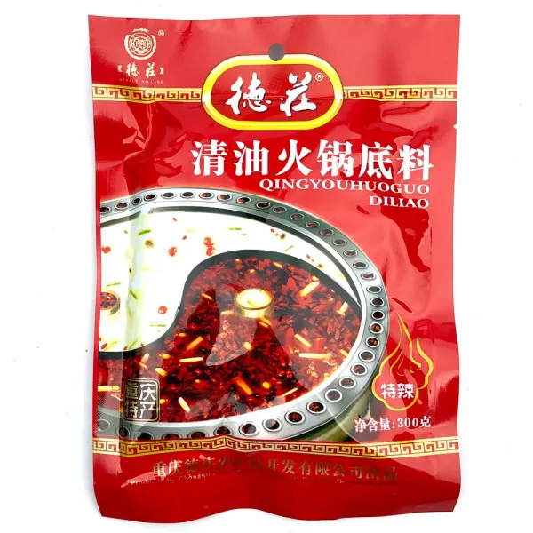 아시아푸드 덕장 청유 화과 조료 훠궈소스 매운맛 300g QINGYOUHUOGUODILIAO, 1개
