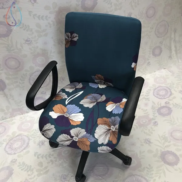 의자커버 봄여름 2020귀여운 호텔 탄력 사장님 사무 컴퓨터의자 세트연결 통용, C01-100x100cm