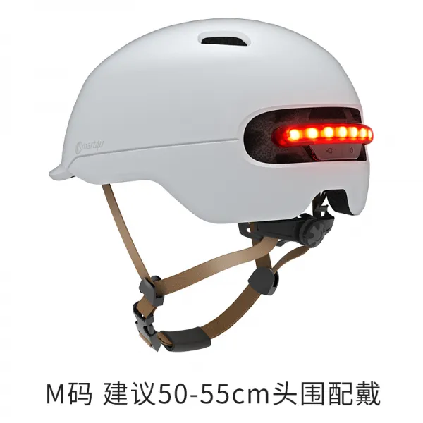 자전거 헬멧전기차 헬멧 스마트바이크 라이딩캡 남녀JMM030455, 평균 사이즈, 바 윗 돌 화이트 M (50 - 55 cm)