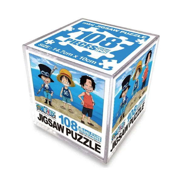 원피스 직소퍼즐 미니 Cube 108pcs: 브라더후드 각오, 단품