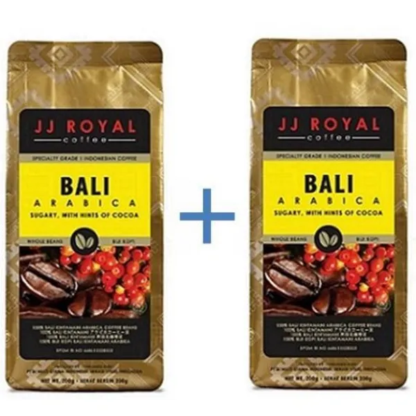 Jj Royal 발리 아라비카 커피 홀빈/콩 200g 2개 1+1 
