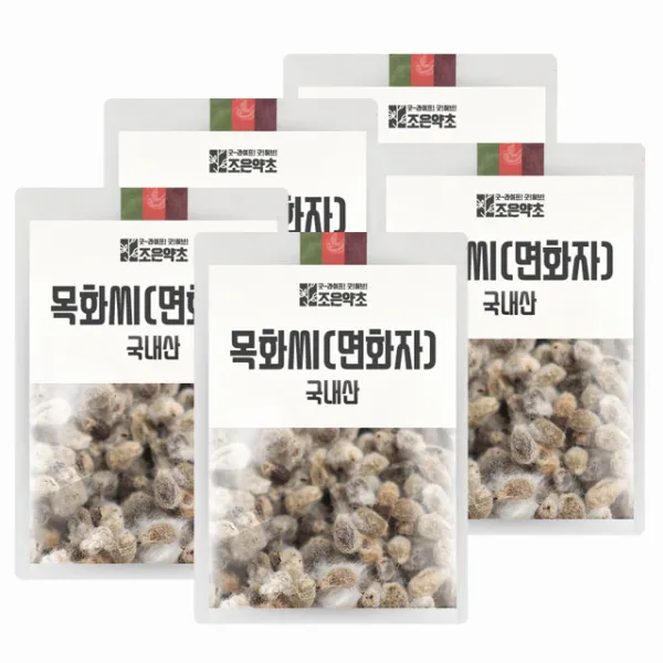 굿허브 목화씨(면화자) 300g x 5, 단품