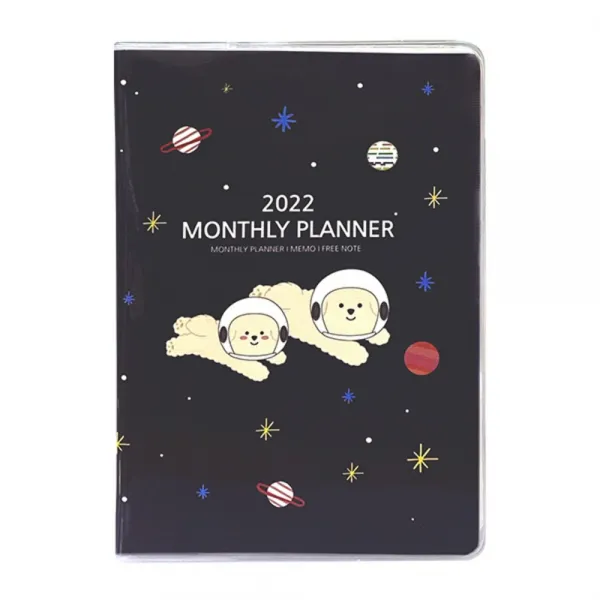 쁘숑앤포숑 2022 먼슬리 플래너, 스페이스