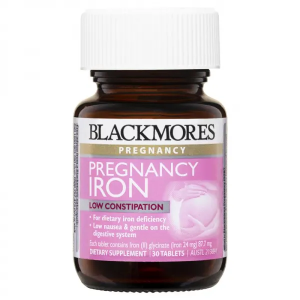 호주 블랙모어스 임산부 철분 아이언 30정 Pregnancy Iron