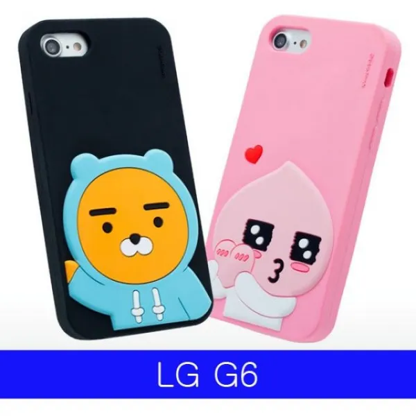 ksw64015 LG G6 카카오 하트볼륨 실리콘 G600 케이스