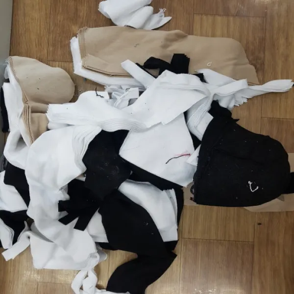 잡보루 10kg 산업용헝겁 기름청소 기름걸레 면보루샌드백 속 충전재