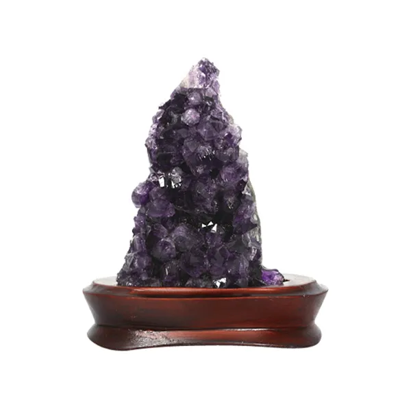 세진힐링젬 자수정관상석(101x117mm)(392g) HGP-1764, 단품