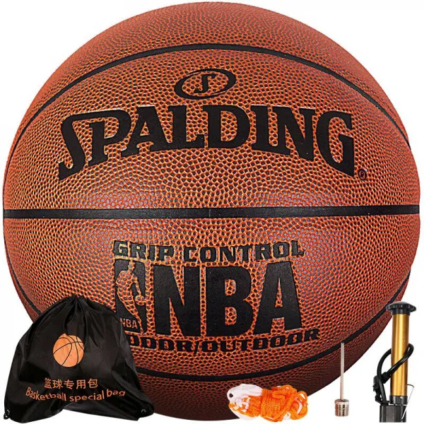 스 버그 (SPALDING) NBA 클래식 이 시리즈 실내 실외 6 번 공 PU 농구 76 - 69Y 를 장악 했다.