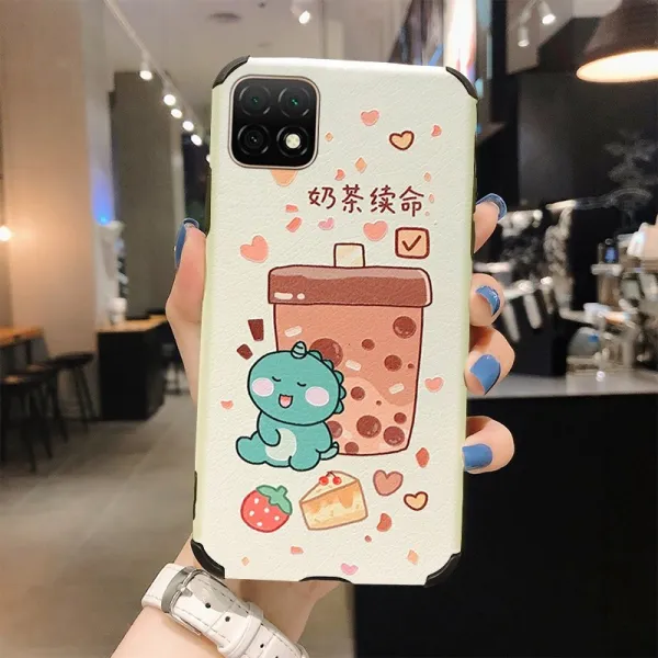 어플로즈캐스팅 귀여운캐릭터케이스 적용 화웨이 Wkgan00 핸드폰케이스 여성 큐트 시원스럽다 향유 20 애니메이션 부조