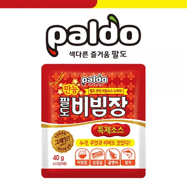 팔도 만능 비빔장 40g 160입 (1박스) 팔도비빔장, 1
